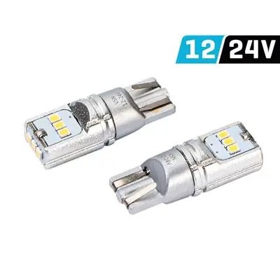 Taniej Żarówka W5W T10 12V 24V 2016x9 SMD canbus 2szt