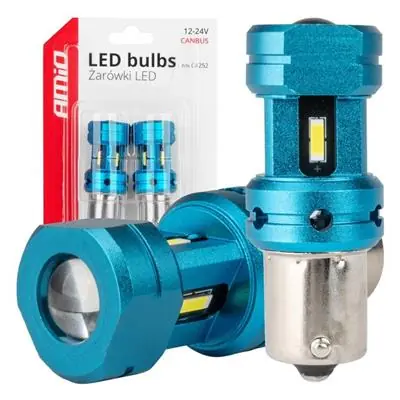 Taniej Żarówki LED CANBUS 1156 BA15S P21W R10W R5W 4SMD