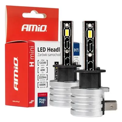 Żarówki samochodo LED seria H-mini H1 6500K Canbus Wyjątkowa oferta