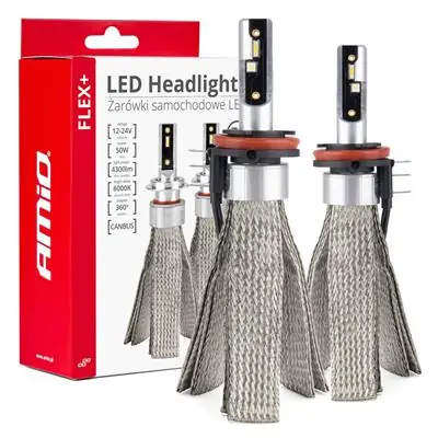 Wysoka jakość Żarówki samochodowe LED seria FLEX+ H15 6000K 12V