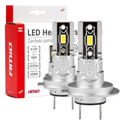 Kup teraz Żarówki samochodowe LED seria H-mini H7 H18 6500K