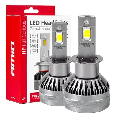 Żarówki samochodowe LED seria HP Full Canbus H3 Cena promocyjna