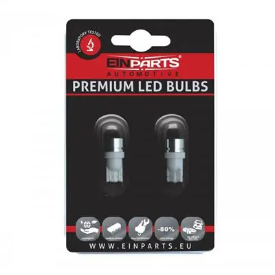 Żarówki W5W 1W LED 2szt Premium
