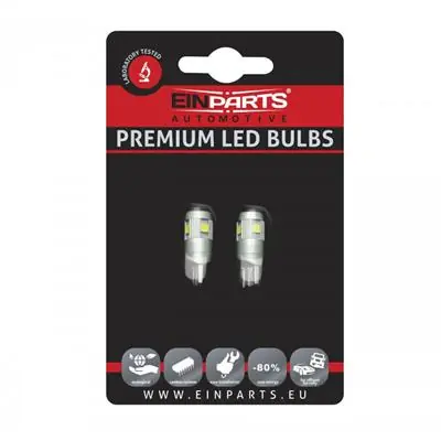 Żarówki W5W 5 SMD 3030 Canbus 6000K Szybka wysyłka