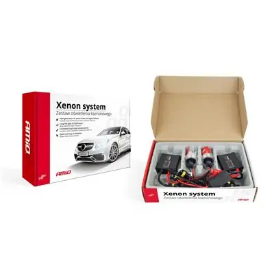Bezpieczna płatność Żarówki D2S Zestaw hid slim Premium 8000K Amio