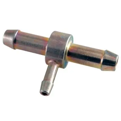 Nowość Złączka króciec 8x4x8mm trójnik metalowy paliwowy