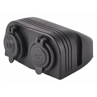 Bestseller Ładowarka montażowa 12/24V 2xUSB Cyrus
