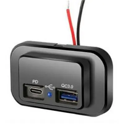 Bezpieczne zakupy Ładowarka samochodowa 12V 24V USB-C PD USB-A 3A