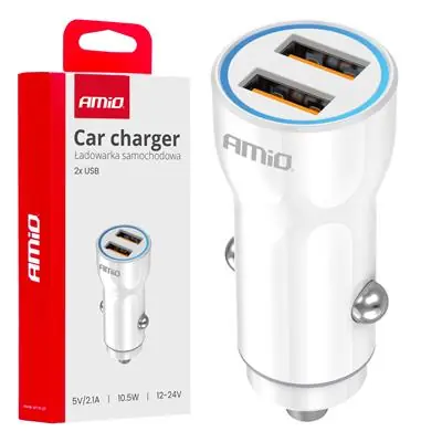 Popularny Ładowarka samochodowa 2x USB-A