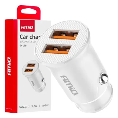 Ładowarka samochodowa 2x USB-A 2.1A Niska cena