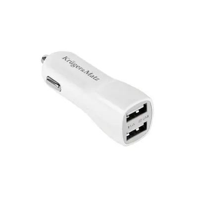 Nowość Ładowarka samochodowa Kruger Matz dual USB 2.1A