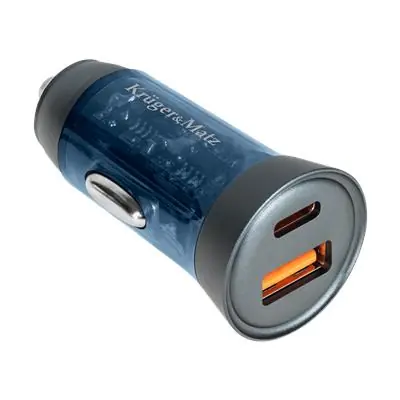 Darmowa dostawa Ładowarka samochodowa UBS USB-C 43W Kruger&Matz