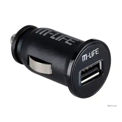 ŁADOWARKA SAMOCHODOWA USB 2A DUAL M-LIFE 12V-24V Nie przegap