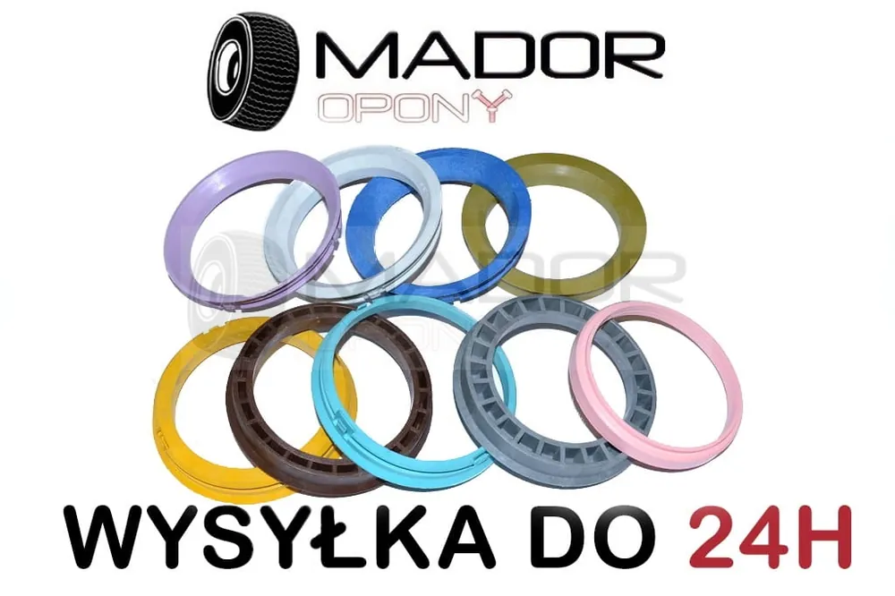 Pierścienie centrujące oryginalne Ronal 76 na 57.1 Zamów dziś