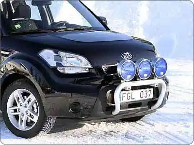 Ostatnie sztuki Osłona czołowa X-rack Kia Soul09-; dla 3 lamp