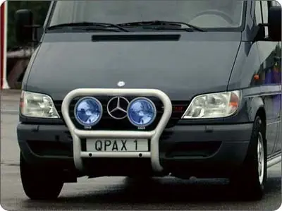 Osłona czołowa X-rack Mercedes Sprinter 00-06; dla 2 lamp Darmowa dostawa