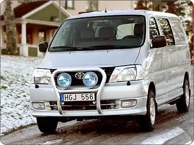 Wyjątkowa oferta Osłona czołowa X-rack Toyota Hiace 07-; dla 2 lampart.nr X900078