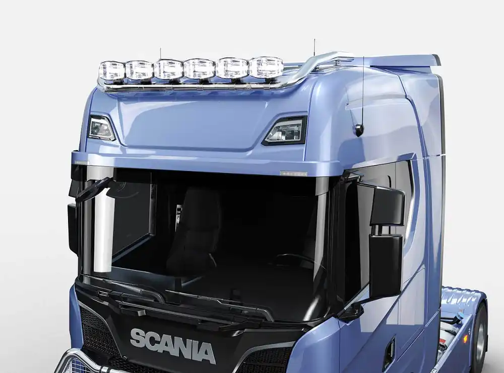 Rama dachowa TOP Scania R/S 2016- High i Normal, na 6 odbiorników z wiązką i zaciskami Bezpieczna płatność