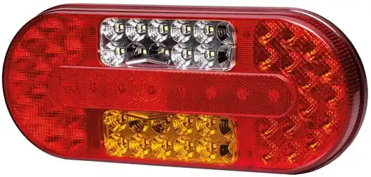 Dostępne od ręki Lampa tylna zespolona (kierunkowskaz, stop, przeciwmgłowe, wsteczny, oświetlenie, tylne) LED ValueFit 12/24V