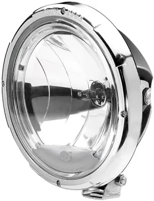 Reflektor Hella Rallye 3003 Chrom CELIS (białe szkło,pozycja LED, chromowana ramka, ref.17,5) Promocja