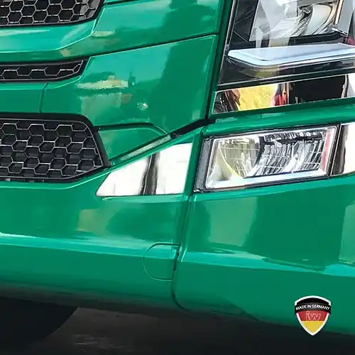 Listwy ozdobne ze stali nierdzewnej Ozdobne przedłużenie lamp przeciwmgielnych w Scania S i R (2017-) Bezpieczna płatność