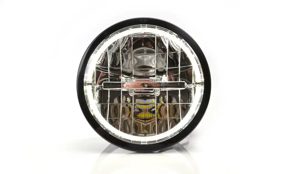 Darmowa dostawa Reflektor dalekosiężny WAŚ W116 LED (ze światłem pozycyjnym-ring 12/24V)
