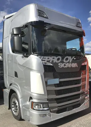 Hit cenowy Policzki Owiewki przeciwbłotne SCANIA S/R 08/2016-, długie