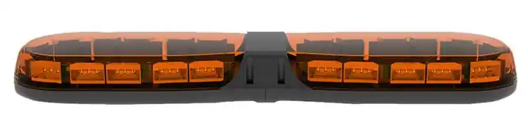 Belka ostrzegawcza 770mm 24 LED 12/24V R65 pomarańczowe światło (pomarańczowe klosze) Bezpieczne zakupy