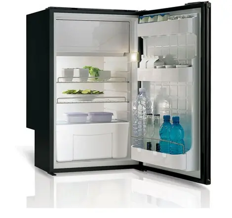Darmowy zwrot Lodówka komprsorowa 85L, 12/24V, BlackVersion, Airlock, Kompresor wewnątrz
