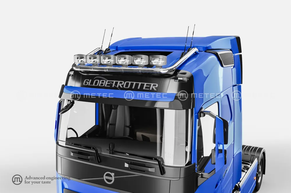Rama dachowa Volvo FH 4 i FH 5 Globe & Globe XL, FM 5 Globe, FMX 20- Globe AERO 24- z wiązką i 6 zaciskami Dostępne od ręki