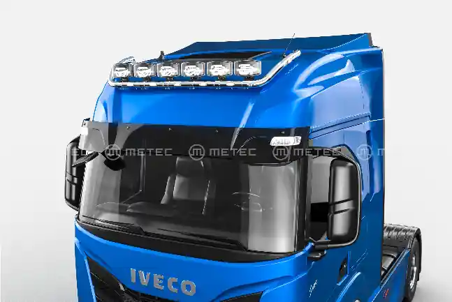 Rabat Rama dachowa WIDE do IVECO S-WAY high roofz wiązką elektryczną i zaciskami na 6 odbiorników z LED