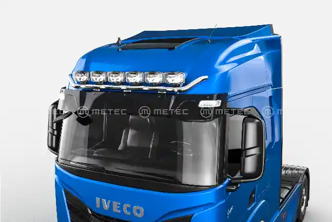 Rama dachowa V-MAX do IVECO S-WAY z wiązką elektryczną i mocowaniami na 6 odbiorników oraz światałami led Nowy