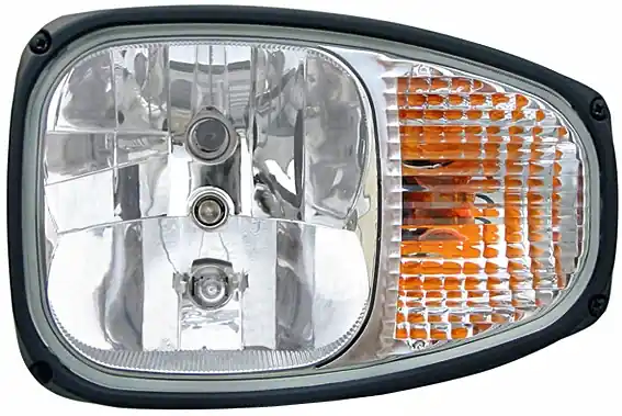 Reflektor lewy Combi 220 z żarówkami 12V (H3/H7/PY21W/T4W) Wyprzedaż