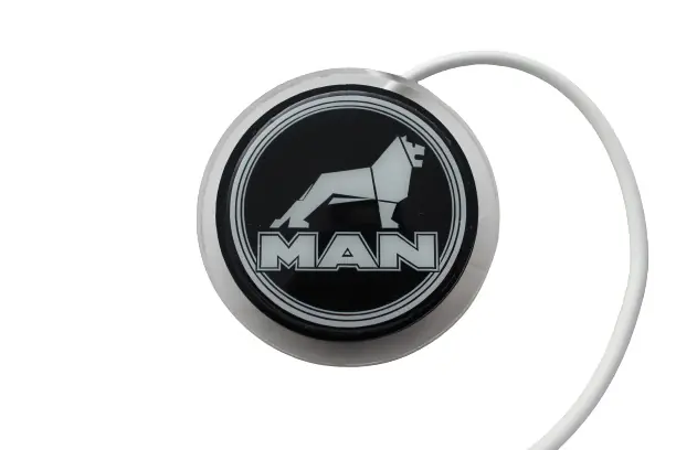 Super okazja Podświetlane logo led, kolor światła białe zimne ,MAN