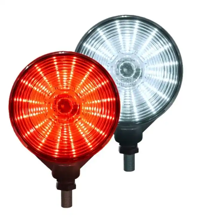Lampa obrysowa LED ucho pod lusterko (Mysie Uszy) biało-czerwona Wysoka jakość
