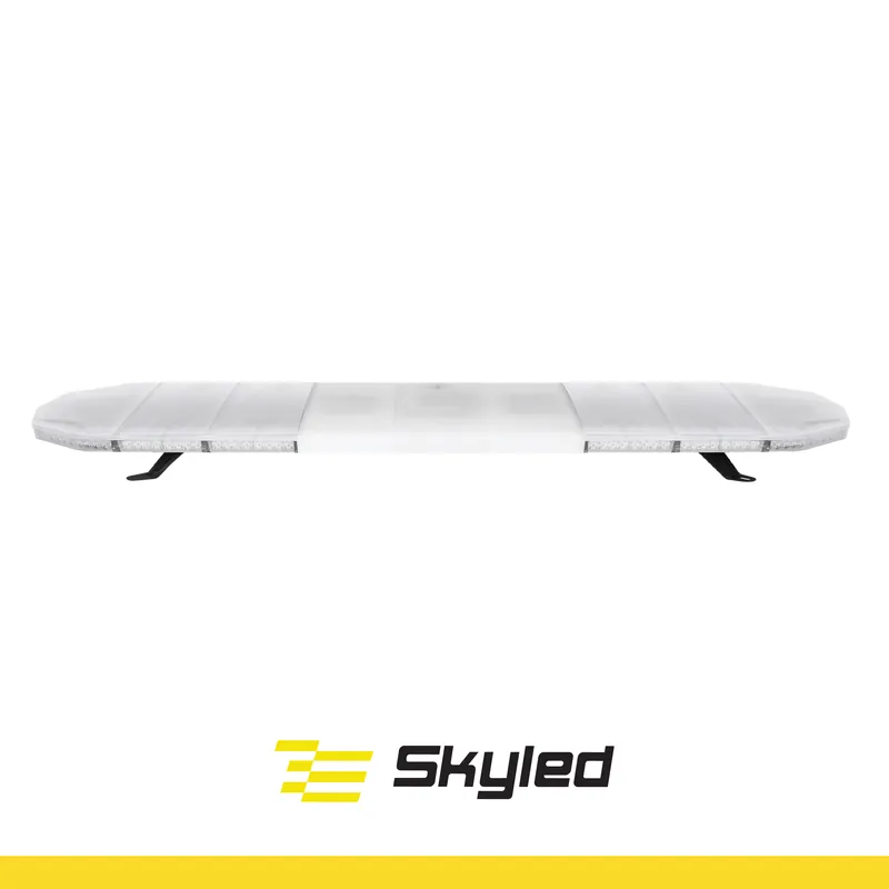 Belka ostrzegawcza SKYLED (1517 mm) z sekcją centralną, pomarańczowe światło LED 12/24V Nie przegap