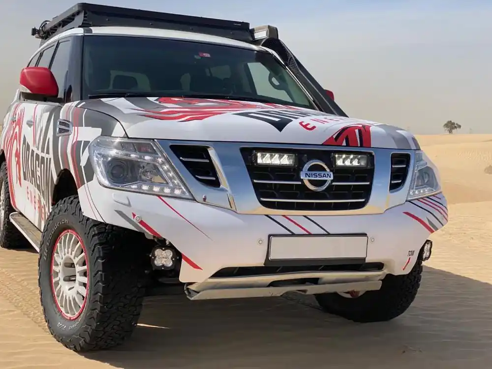 Tani Zestaw dwóch lamp LED Lazer Triple-R 750 Elite w grill z zestawem montażowym NISSAN Patrol Y62 SERIES 4 2018-2020