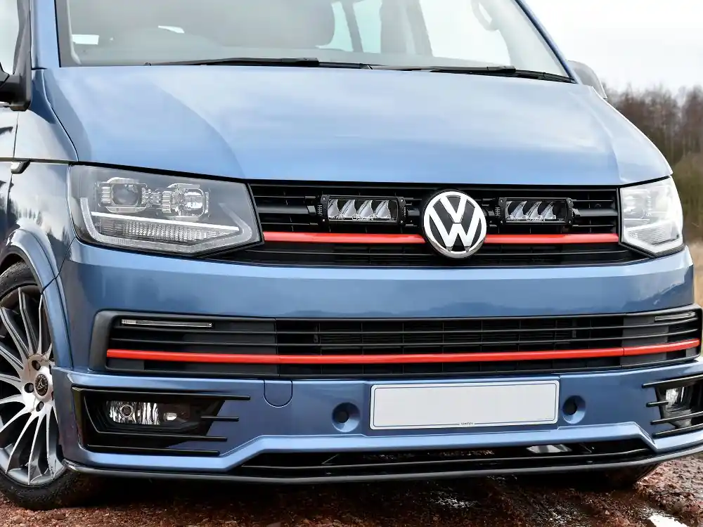 Niska cena Zestaw dwóch lamp LED Lazer Triple-R 750 Std w grill z zestawem montażowym VW T6 (Highline) 2015-2019