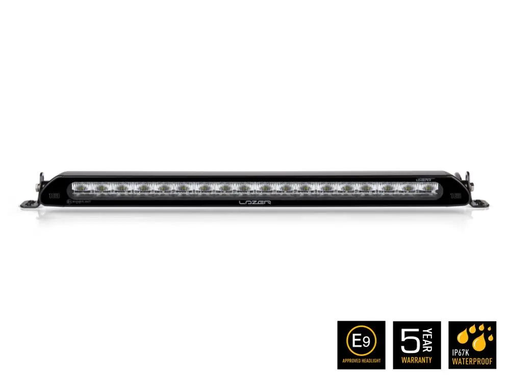Linear-18 Lampa LED z homologacją, 532mm, 6750 lumenów, LAZER UK Nowy