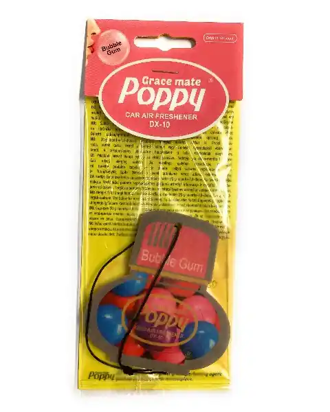 Ostatnie sztuki PODWIESZANY Zapach POPPY o zapachu gumy balonowej