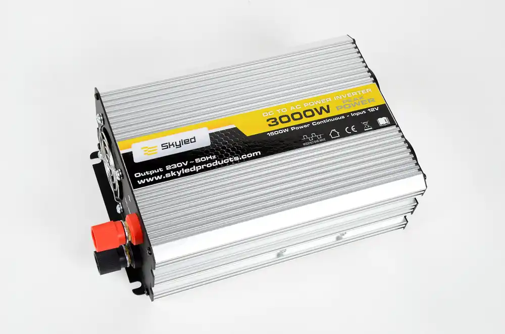 Przetwornica 1500W, sinusoida modyfikowalna 12V 230V Darmowy zwrot