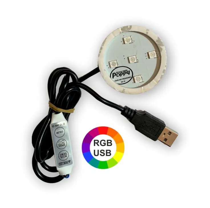 Podświetlenie kolorowe POPPY pod USB Bestseller