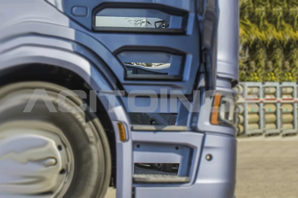 Ozdobne osłony stopni kabiny ze stali nierdzewnej Scania Next Gen S Szybka wysyłka