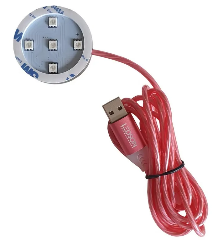 Ograniczona ilość Czerwone podświetlenie POPPY pod USB ze świecącym przewodem