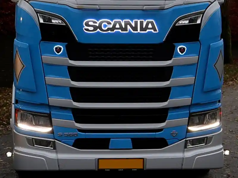 Najlepsza cena Zestaw modułów LED (kolor biały zimny) świateł DRL do reflektorów SCANIA R/S 2016-