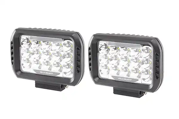Premium Zestaw reflektorów dalekosiężnych HELLA ValueFit FULL LED 12/24V