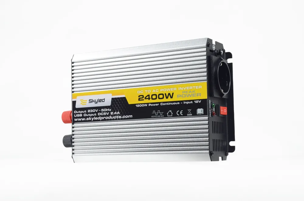 Przetwornica 1200W, sinusoida modyfikowalna 12V 230V Bestseller