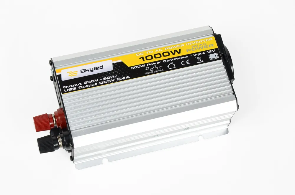 Przetwornica 500W, sinusoida modyfikowalna 12V 230V Okazja