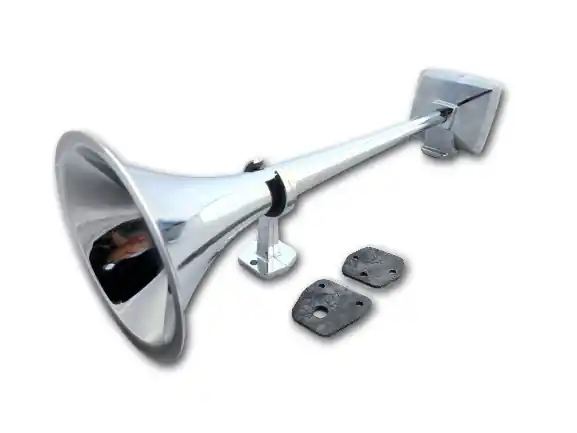 Popularny Sygnał pneumatyczny HADLEY E-Tone (chromowany, okrągły, 18"/46 cm)
