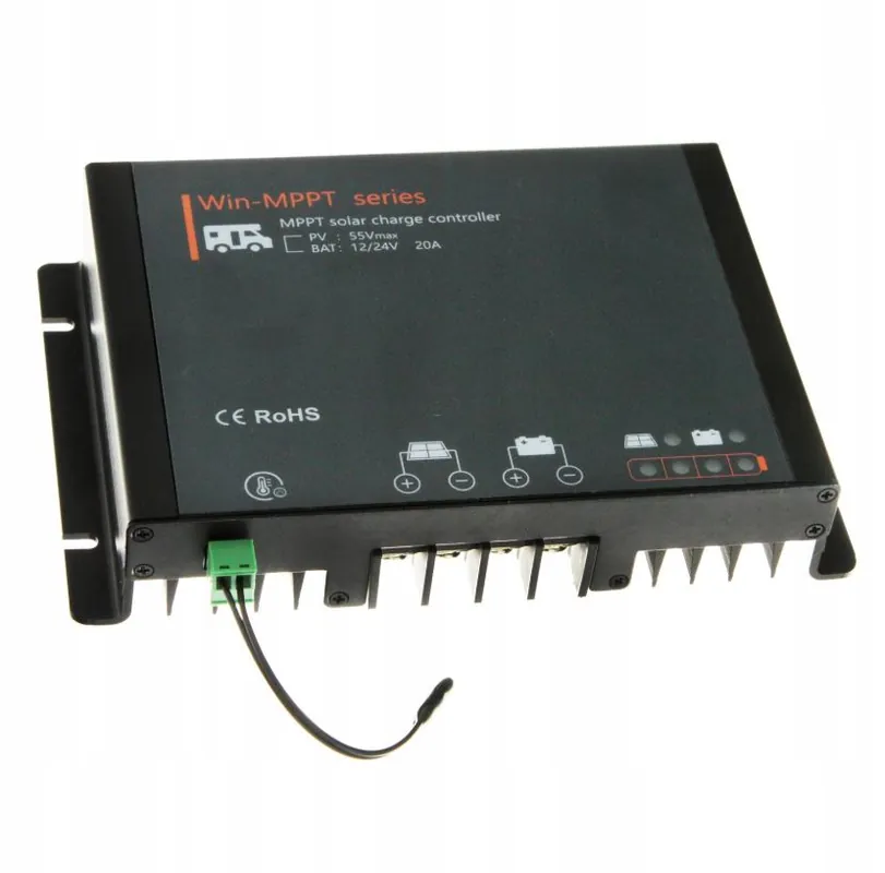 Regulator ładowania Skyled MPPT 12/24 V 20A LED Bluetooth Szybka dostawa